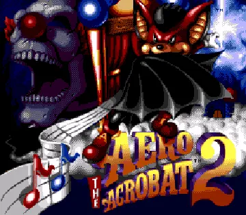 Aero the Acro-Bat 2 (Europe) screen shot title